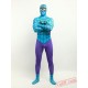 Purple Blue Spiderman Lycra Spandex BodySuit | Zentai Suit