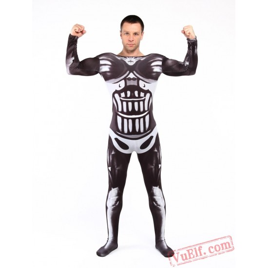 Muscle Fighter Costumes - Lycra Spandex BodySuit | Zentai Suit