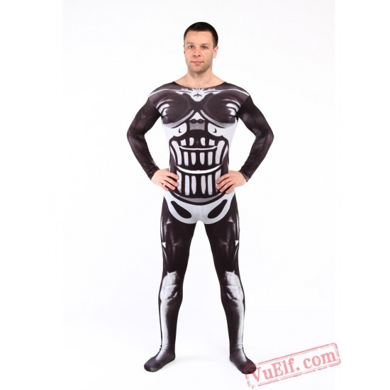 Muscle Fighter Costumes - Lycra Spandex BodySuit | Zentai Suit