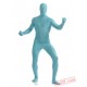 Light Blue Lycra Spandex BodySuit | Zentai Suit