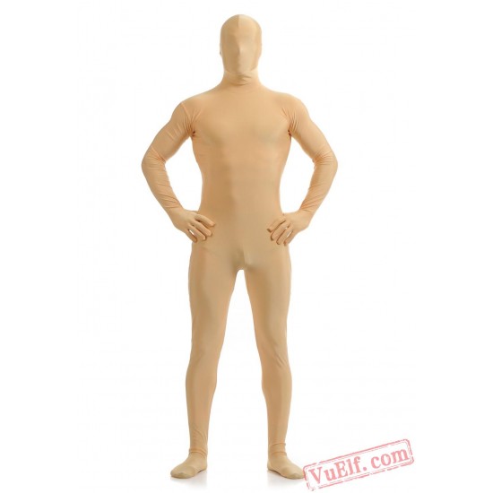 Light Flesh Lycra Spandex BodySuit | Zentai Suit