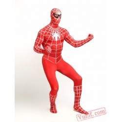 Red Spiderman Costumes - Lycra Spandex BodySuit | Zentai Suit