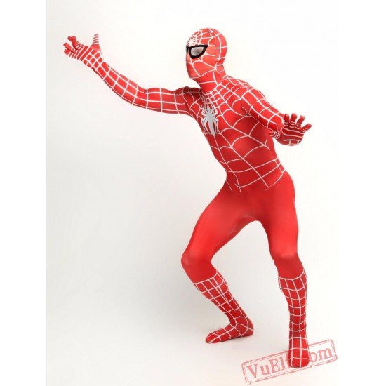 Red Spiderman Costumes - Lycra Spandex BodySuit | Zentai Suit