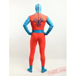 Orange Spiderman Lycra Spandex BodySuit | Zentai Suit