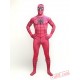 Rose Black Strip Spiderman Lycra Spandex BodySuit | Zentai Suit