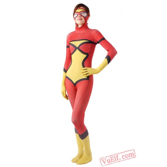 Women Superhero Costumes - Lycra Spandex BodySuit | Zentai Suit