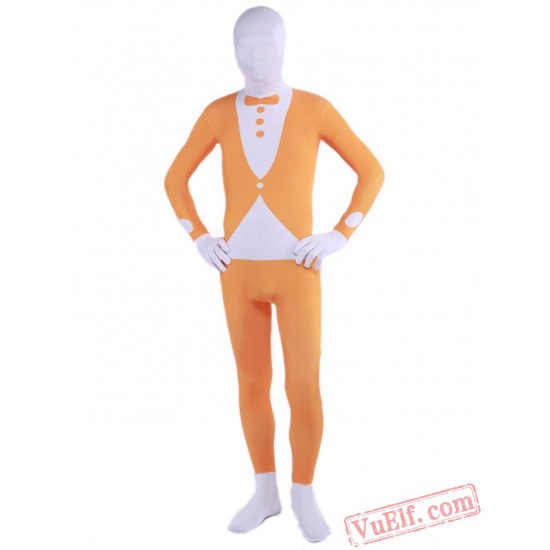 Waiter Costumes - Lycra Spandex BodySuit | Zentai Suit