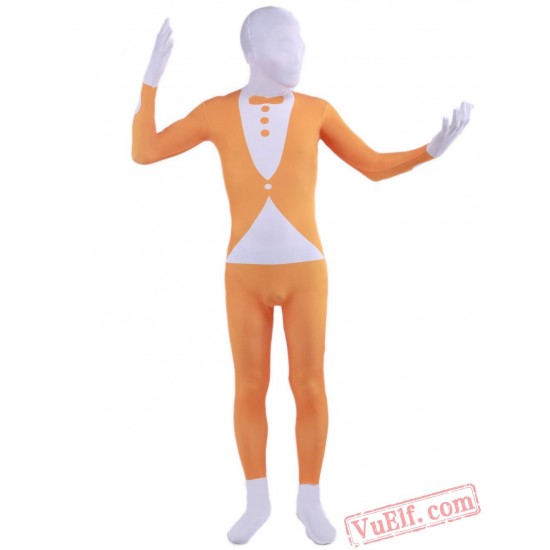 Waiter Costumes - Lycra Spandex BodySuit | Zentai Suit