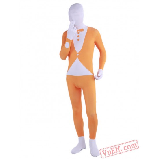 Waiter Costumes - Lycra Spandex BodySuit | Zentai Suit