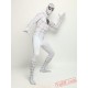 White Spiderman Costumes - Lycra Spandex BodySuit | Zentai Suit