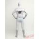 White Spiderman Costumes - Lycra Spandex BodySuit | Zentai Suit