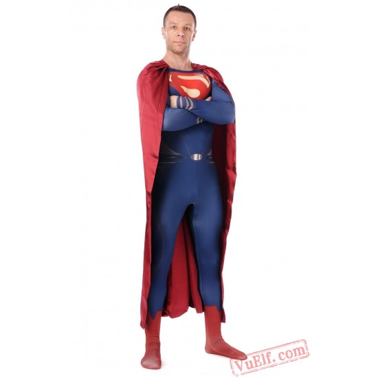 Superman Costumes - Lycra Spandex BodySuit | Zentai Suit