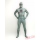 Black Stripe Spiderman Zentai Suit - Spandex BodySuit