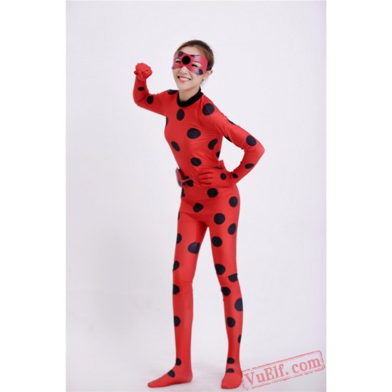 Ladybug Costumes - Lycra Spandex BodySuit | Zentai Suit