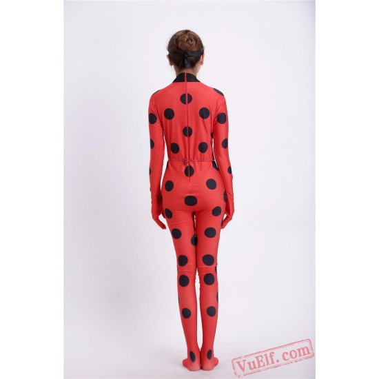 Ladybug Costumes - Lycra Spandex BodySuit | Zentai Suit