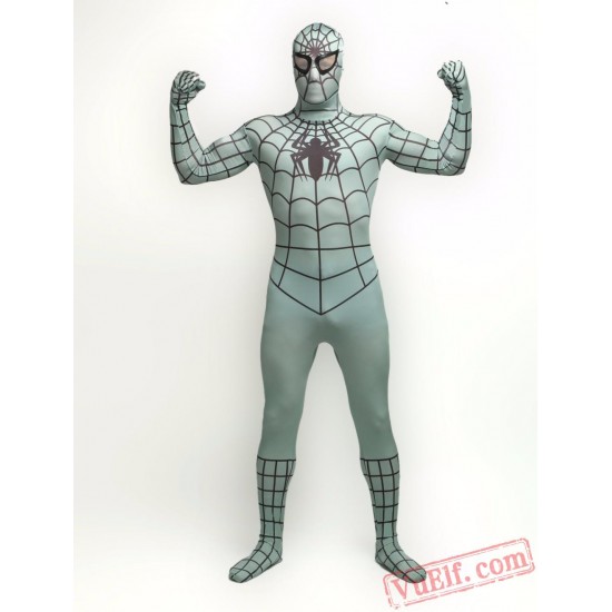 Black Stripe Spiderman Zentai Suit - Spandex BodySuit