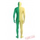 Yellow Green Lycra Spandex BodySuit | Zentai Suit
