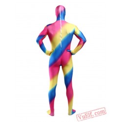 Multicolor Lycra Spandex BodySuit | Zentai Suit