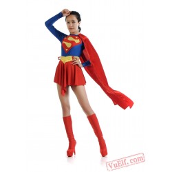 Superwoman Costumes - Lycra Spandex BodySuit | Zentai Suit