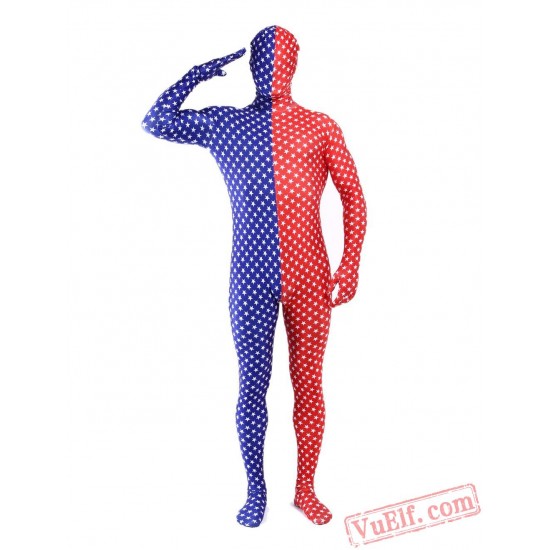 Polka Dot Lycra Spandex BodySuit | Zentai Suit