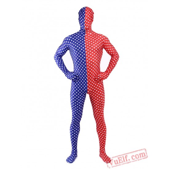 Polka Dot Lycra Spandex BodySuit | Zentai Suit