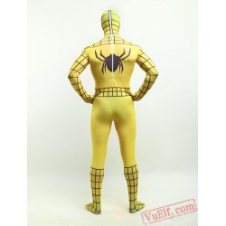 Yellow Spiderman Zentai Suit - Spandex BodySuit | Costumes