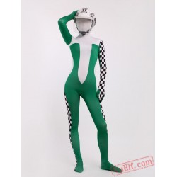 Racing driver Girl Lycra Spandex BodySuit | Zentai Suit