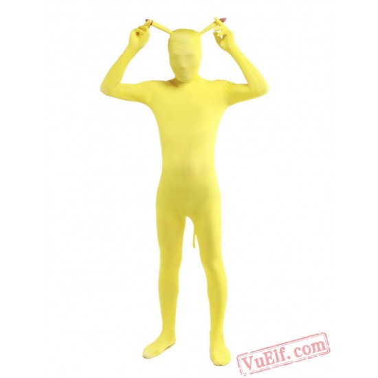 Pikachu Costumes - Lycra Spandex BodySuit | Zentai Suit