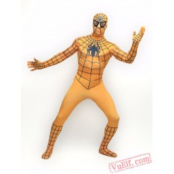 yellow Spiderman Zentai Suit - Spandex BodySuit | Costumes