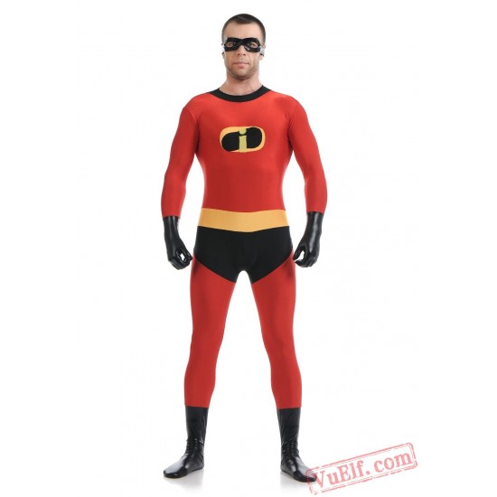 Popular Incredibles Costume Lycra Spandex BodySuit | Zentai Suit