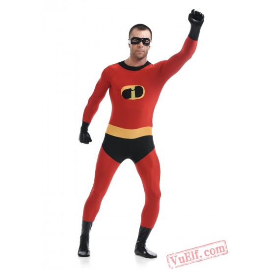 Popular Incredibles Costume Lycra Spandex BodySuit | Zentai Suit