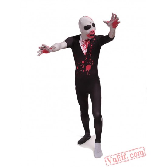 Harror Zombie Costumes - Lycra Spandex BodySuit | Zentai Suit