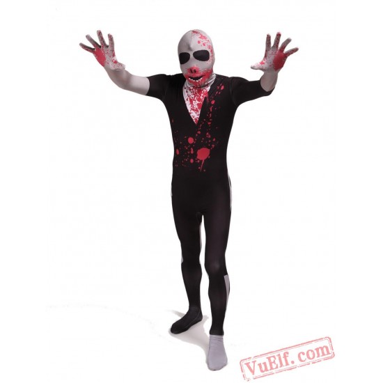 Harror Zombie Costumes - Lycra Spandex BodySuit | Zentai Suit