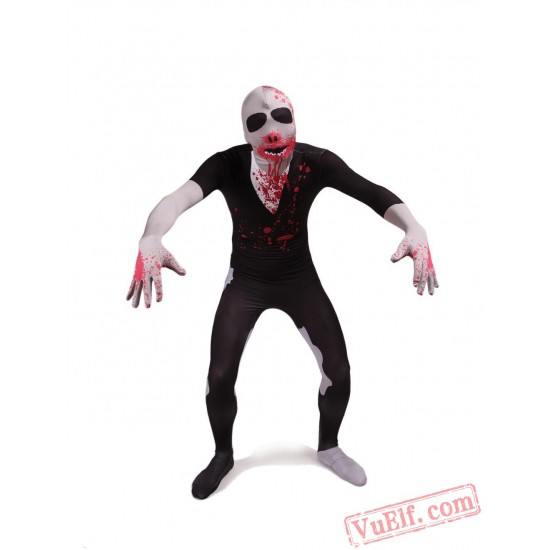 Harror Zombie Costumes - Lycra Spandex BodySuit | Zentai Suit