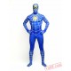 Blue Spiderman Zentai Suit - Spandex BodySuit | Costumes