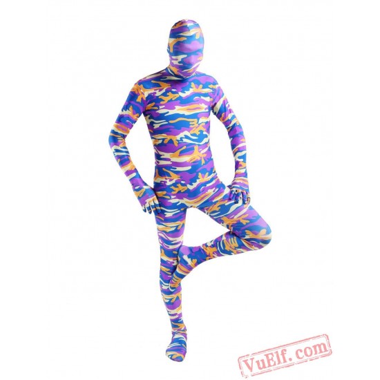 Purple Full Body Costumes - Lycra Spandex BodySuit | Zentai Suit