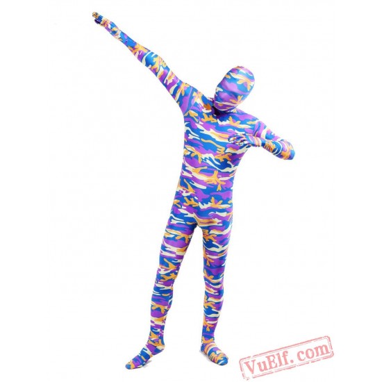 Purple Full Body Costumes - Lycra Spandex BodySuit | Zentai Suit