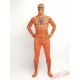 Orange Spiderman Costumes - Lycra Spandex BodySuit | Zentai Suit