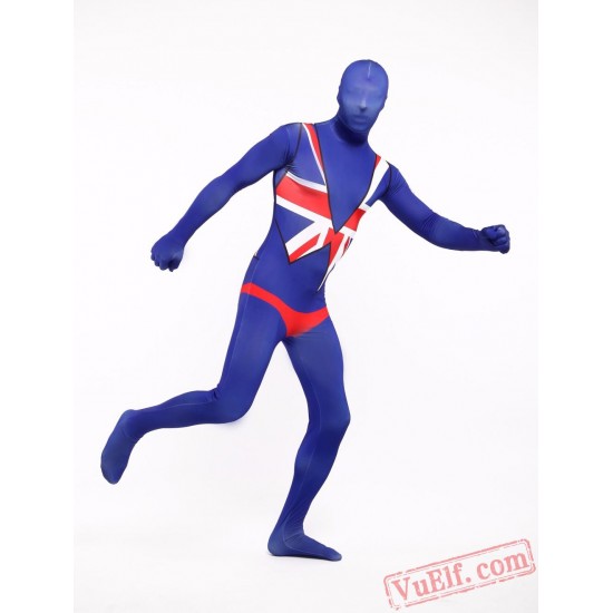 The Union flag Lycra Spandex BodySuit | Zentai Suit