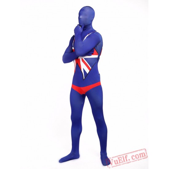 The Union flag Lycra Spandex BodySuit | Zentai Suit