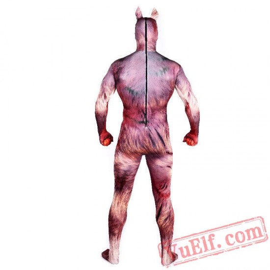 Werewolf Costumes - Lycra Spandex BodySuit | Zentai Suit