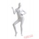 White Full Body Costumes - Lycra Spandex BodySuit | Zentai Suit