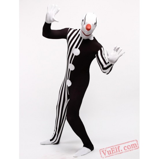 Sweet Clown Lycra Spandex BodySuit | Zentai Suit