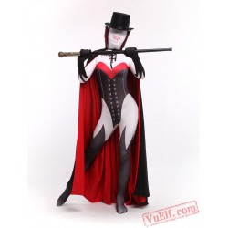 Women Vampire Costumes - Lycra Spandex BodySuit | Zentai Suit