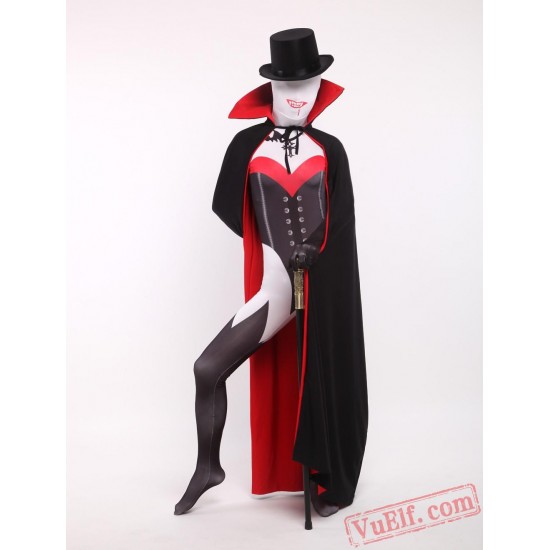 Women Vampire Costumes - Lycra Spandex BodySuit | Zentai Suit