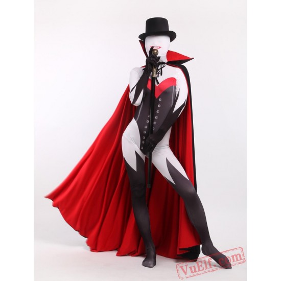 Women Vampire Costumes - Lycra Spandex BodySuit | Zentai Suit