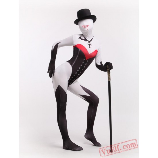 Women Vampire Costumes - Lycra Spandex BodySuit | Zentai Suit