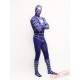 Blue Spiderman Zentai Suit - Spandex BodySuit | Costumes