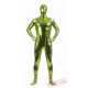 Green Shiny Metalic Mens Lycra Spandex BodySuit | Zentai Suit