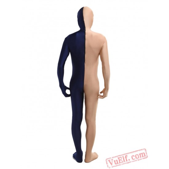 Yellow Black Lycra Spandex BodySuit | Zentai Suit